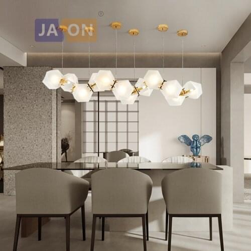 G4 led Nordic Iron Glass Minimalism LED Lamp LED Light Pendant Lights Pendant Lamp pendant light For Dinning Room Foyer