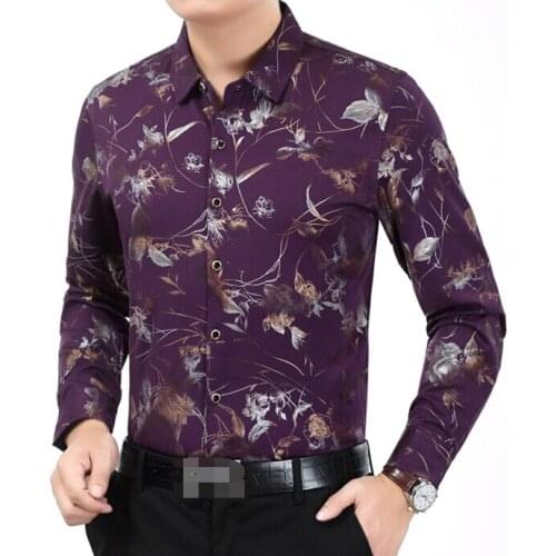 GANBU Mens Silk Shirts