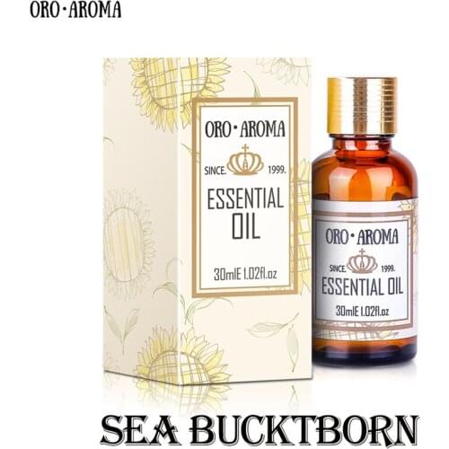 Famous brand oroaroma free shipping natural aromatherapy Sea bucktborn oil Hippophae rhamnoides oil base carrier oil