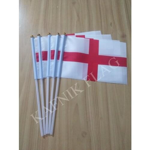 KAFNIK,5pcs England hand wave flags 14 * 21CM free shipping