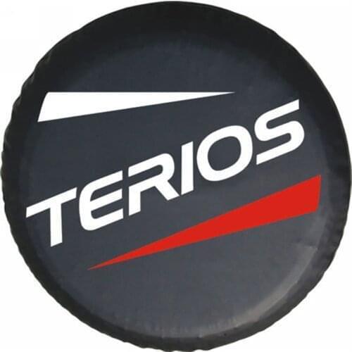 Tire Diameter 24" -31" Heavy-Duty PVC Leather Spare Tire Wheel Cover Cap Garage For Daihatsu Terios