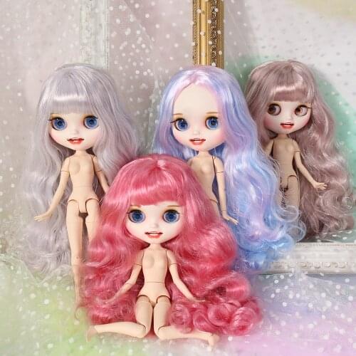 ICY DBS Blyth Doll 1/6 toy BJD matte face smiley 30 cm Joint body nude doll