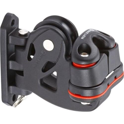 Sailboat Dinghy 29mm 1 1/8 Inch Swivel-exit, Fairlead AL Cleat Block Windrider Block Small Boat Block Master PE-0202F