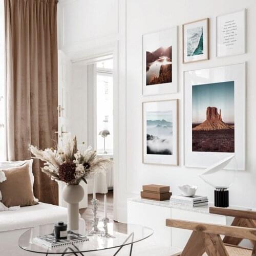 Nordic Style Travel Landscape Wall Art Print Canvas Poster Painting Room Decor Scandinavian Decorative Picture Modern Living