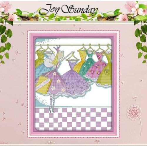 The Princess of new Clothes Counted Cross Stitch 11CT 14CT Cross Stitch Set Wholesale Cross-stitch Kit Embroidery Needlework