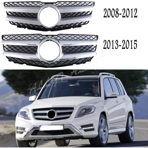 Front Racing Bumper Grille Upper Facelift Grill For Mercedes-Benz X204 GLK Class 2008 2009 2010 2011 2012 2013 2014 2015