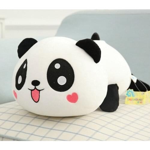 20cm Panda Plush Doll Toy Pillow Soft Animal Giant Panda Body Pillows Stuffed Bolster Children Birthday Christmas Gift