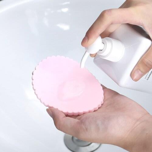 1PC Facial Cleansing Sponge Puff Pad Natural Wood Fiber Face Wash Cleaning Sponge Makeup Tools