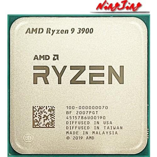 AMD Ryzen 9 3900 R9 3900 3.1 GHz Twelve-Core 24-Thread CPU Processor 65W 7NM L2=6M L3=64M Socket AM4