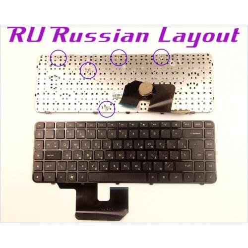 Russian RU Layout Keyboard for HP Pavilion DV6T-3100 DV6Z-3100 DV6-3140US DV6-3143CA DV6-3108 DV6-3055 DV6-3140 Laptop/Notebook