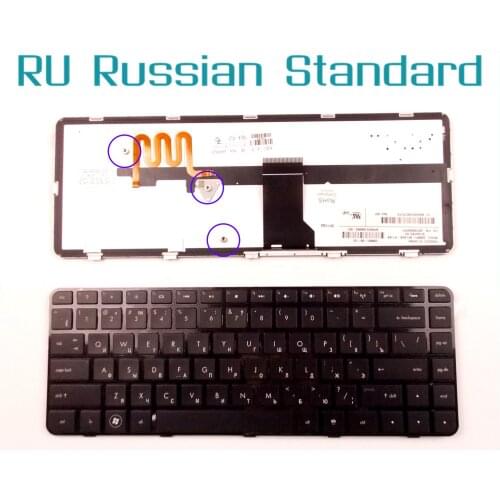 Russian RU Version Keyboard for HP Pavilion DM4T-1200 DM4-1162US XH124UA DM4T-1000 DV5-2050CA DV5-2268CA Laptop W/Backlit