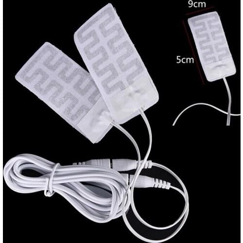 1 Pair Electric USB Gloves Heater Cushion Winter Heated Gloves Jacket USB Heated Gloves Pad For Mouse Pad Carbon Fiber Cloth