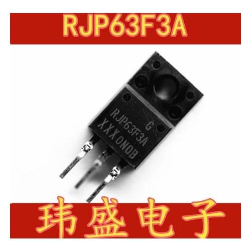 10pcs RJP63F3 RJP63F3A TO-220F