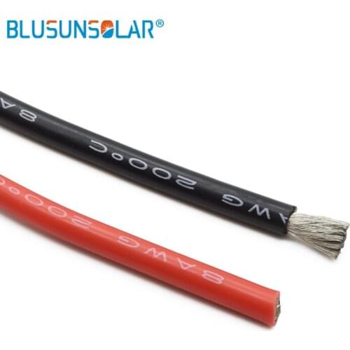 100 Meters/Roll 14/16AWG High Temperature Soft Silicone Cable Silica Gel Wire Tinned Copper Heatproof Silicone Cable