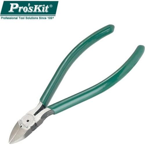 100% Original ProsKit PM-905F Diagonal Pliers Durable Diagonal Beading Cable Wire Side Cutter Cutting Pliers Hand Tools