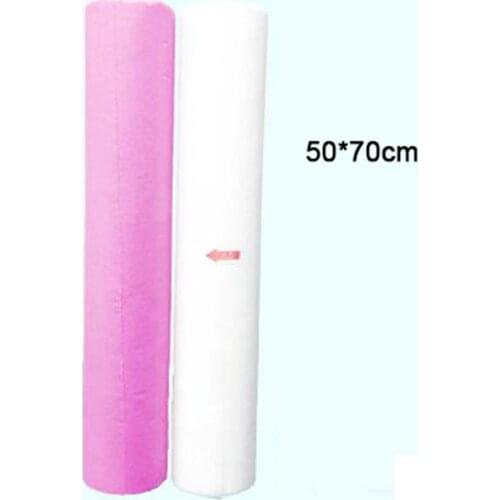 50Pcs/Roll Disposable Bed Sheets for Beauty & Massage Salons Non Woven 50*70cm