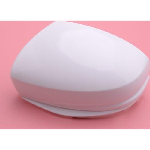 ABS Left Side Rearview Door Wing Mirror Cover Cap Housing Trim Bezel Fit for Honda Fit Jazz 2014-2017 2018 Without Light Models