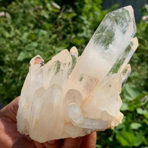 Large Himalayan high-grade quartz clusters / mineralsls healing