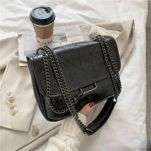 אופנה קטנה שרשרת צמר נשים כתף שקיות מפורסם מותג עיצוב בגט נשי ארנק באיכות גבוהה עור מפוצל Crossbody שקיות