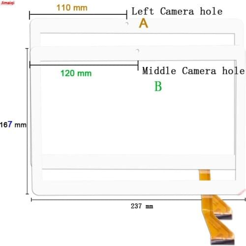 For 10.1'' Inch Zonko K105 Tablet PC Front Outter Touch Screen Panel Digitizer Sensor Glass Replacement Phablet Multitouch