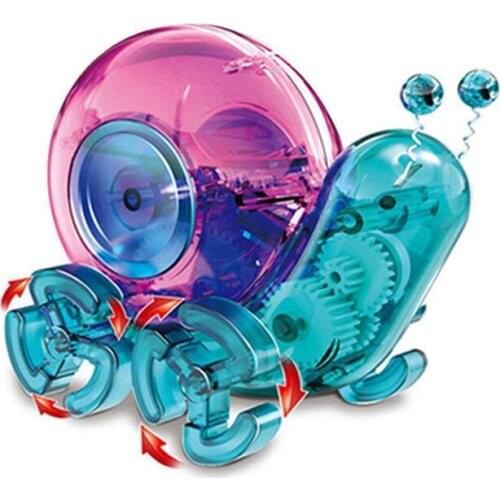FBIL-STEM Solar Snails Toys Education Science Experiment Kits for Kids 8 Years Old Building Set for Boys