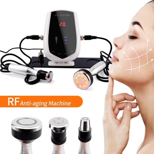 3-IN-1 RF Facial Beauty Device RF LED Photon Face Lifting Tighten Wrinkle Removal Skin Care Face Massager Beauty Skin Care Tool