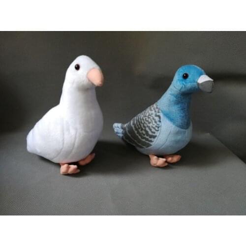 Real life toy cute dove soft doll about 23cm plush toy baby toy Christmas gift h2077