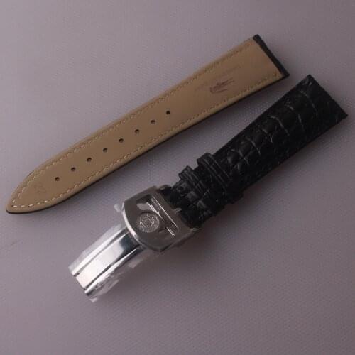 20/21/22mm High Quality Crocodile Leather Watch strap Fit IWC Pilot SPITFIRE MARK18 Portofino TOP GUN IW3777 Watchband Mens New