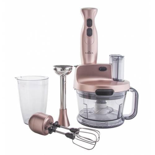 Rosegold Kitchen Food Processor Set Blender,Mixer Functional Long Lived High Quality Set