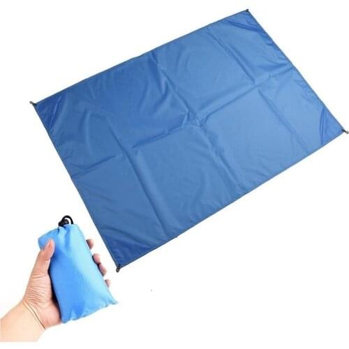 Outdoor Beach Blanket Portable Sand Free Pocket Beach Mat Quick Drying Nylon Waterproof Picnic Mat for Travel Camping Hiking