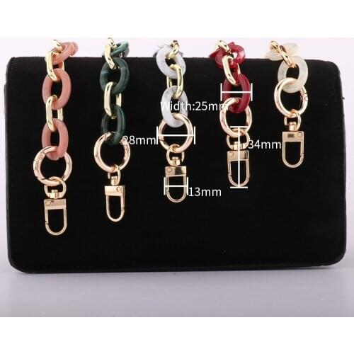 DIY Handmade Jewelry Accessories Homemade Bracelet Phone Case Chain Bag Combination Accessories Acrylic Material Resin Chain