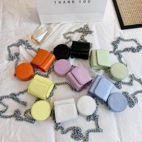 Crocodile Pattern 2-Piece Women Messenger Bag High Quality Pu Leather Chain Shoulder Bag Womens Designer Messenger Bag Woman