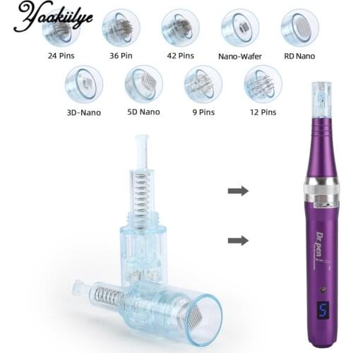 10/50pcs Dr Pen Screw Needles Cartridge Replacement for Ultima X5 Derma Micro Needle 9/12/24/36/42/Nano Drema Pen Micro Needling