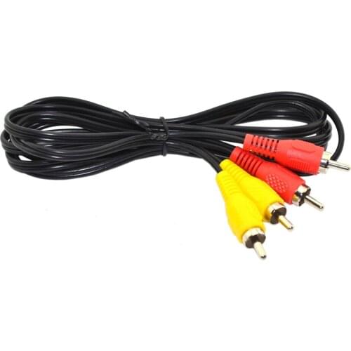 10PCS a lot Family TV Audio AV Cable Cord Wire For NES Video Game Console Gamepad Controller for Nintendo FC