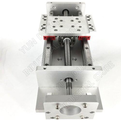 100MM Stroke XYZ Axis Cross Electric Sliding Table Slide Linear Stage SFU1605 Ballscrew HG15 guide platform CNC Milling Drilling