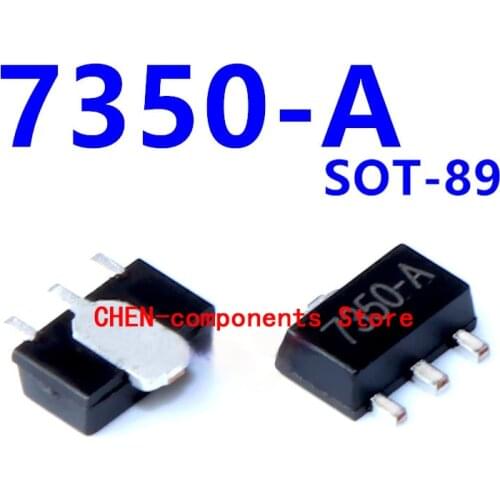 100pcs SMD 7350A-1 HT7350A-1 SOT-89 Three-terminal regulator tube SOT-89