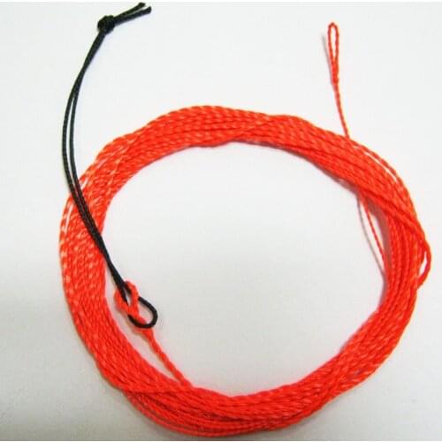 12FT 25LB Tenkara Fishing furled Braided Leader Thread Indicator Tip Furled Leader