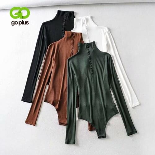 Женские боди с длинным рукавом GOPLUS China At AliExpress