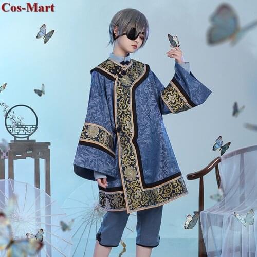 Anime Black Butler Ciel Phantomhive Cosplay Costume Fashion Handsome Tang Suit Male Activity Party Role Play Clothing S-XL
