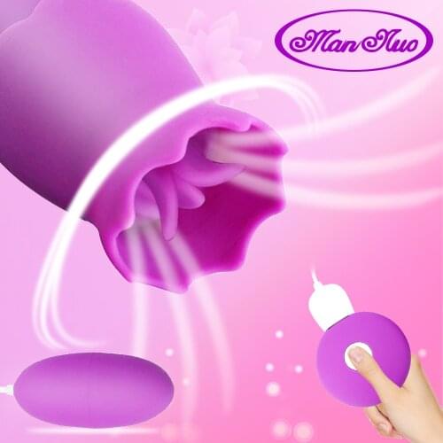 Man Nuo Jumping Egg Licking Clitoris Vibrating Egg Vagina Vibration Nipple Sucker Woman Sex Toys Female Masturbator Sex Shop