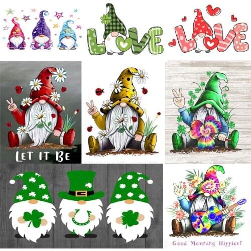 Diy Round drill diamond painting cross stitch mosaic Full diamond embroidery art Picture Colorful Comic old man