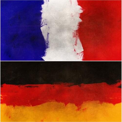 National Flag Painted France Germany Photos Backdrop Photography Background Prop