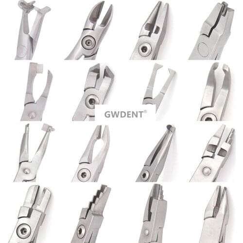 Dental Orthodontic Plier Band Removing Forcep Bracket Brace Remover Plier,Weingart NITI Wire Back Plier Dental Instrument Tool