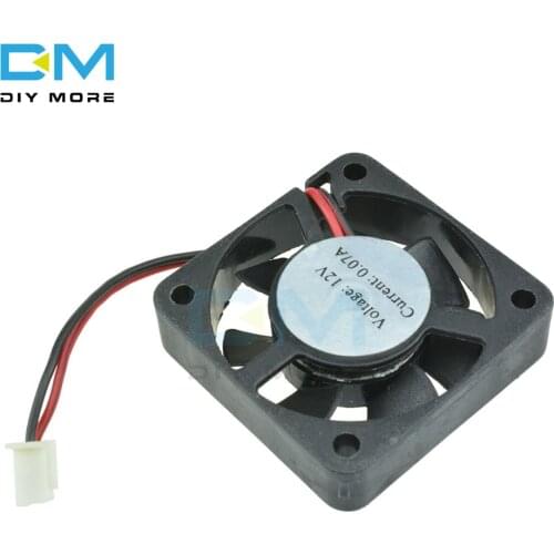 1Pcs Black 2 Pin 12V 40mm x 10mm 4010 Brushless DC Fan PC Cooling Cooler Fan