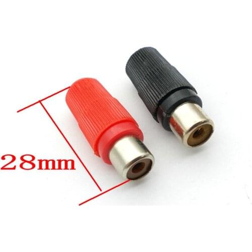 100pcs RCA socket Solder RCA Jack Audio Video Connector adapter