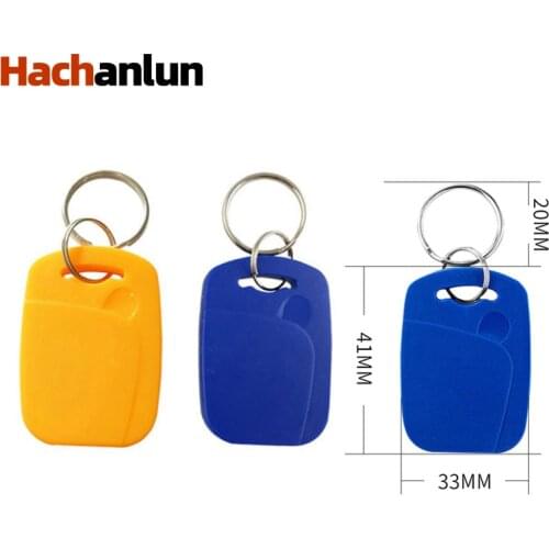 5/10pcs UID T5577 RFID Keychain Smart NFC Dual Chip IC + ID Composite 125KHZ EM4305 13.56MHZ Repeatable Erasable Access Card