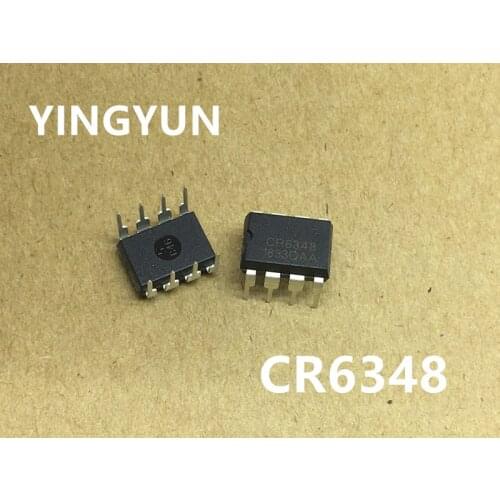 10PCS/lot CR6348 DIP-8 Power supply chip