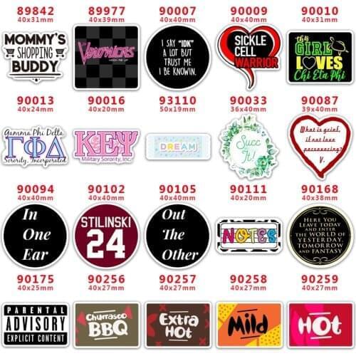 Choshim brand 10 Pcs Planar Resin flatback Horror Movie for DIY hairbow accessory decoration PR89842