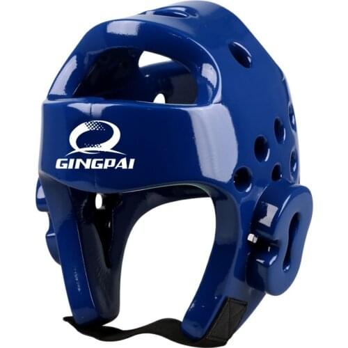 GINGPAI Kids Taekwondo Helmet Adult Head protection Sanda Boxing Muay Thai Game Protector Sport Professional GYM Karate Headgear