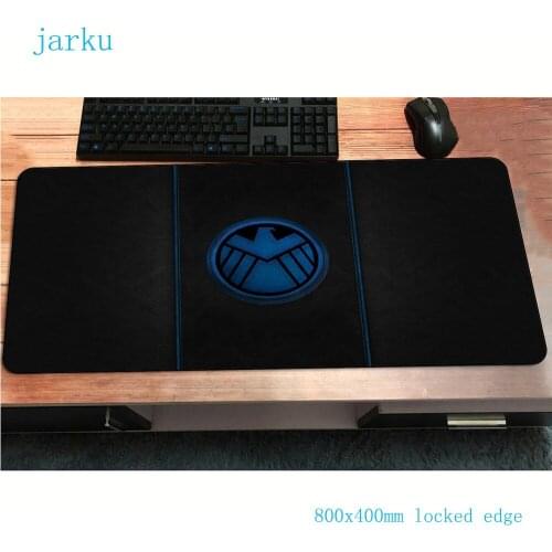 S.H.I.E.L.D mouse pad Fashion pad to mouse mousepad cool gaming padmouse Halloween Gift gamer to 800x400x3mm keyboard mouse mat